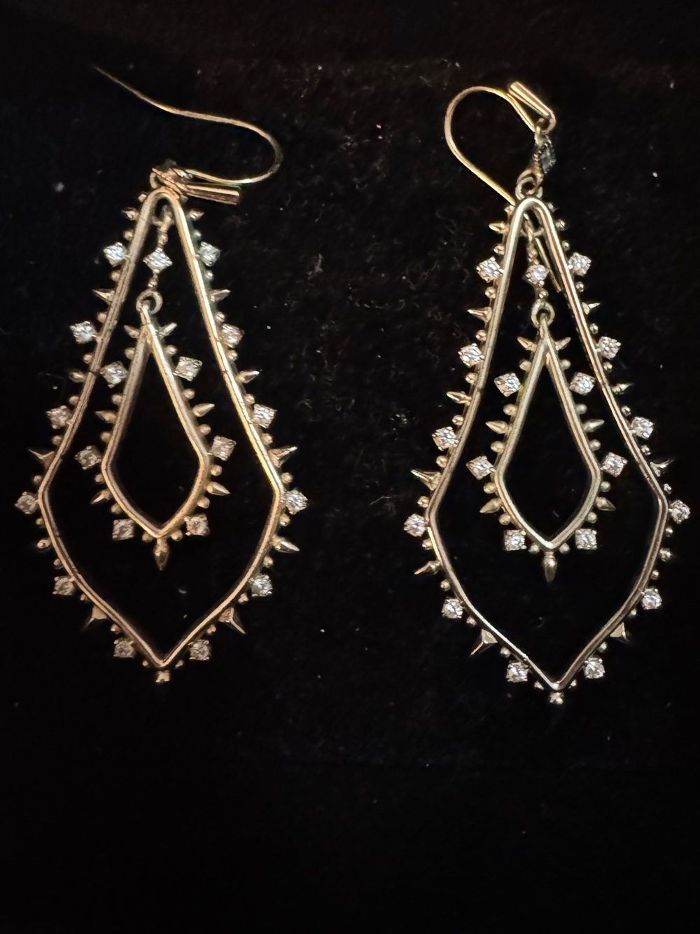 EUC - Kendra Scott Alice Gold Earrings